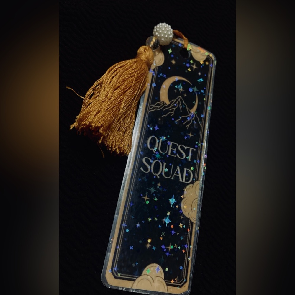 Fourth wing 'Quest Squad' Bookmark